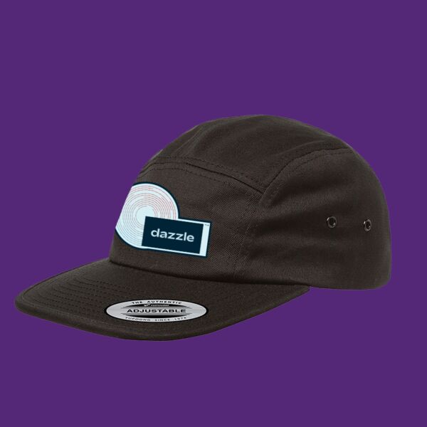 Dazzle Adjustable Jockey Camper Hat With Patch Thumbnail