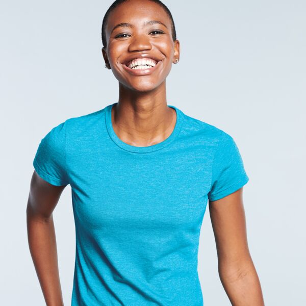 Women's Perfect Blend ® CVC Tee Thumbnail