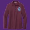 Women's Silk Touch Long Sleeve Polo Thumbnail